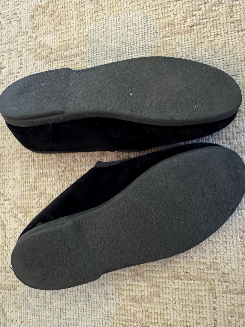 Cienta Girls Black Velvet Mary Jane Flats